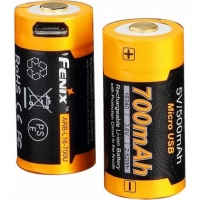 Аккумулятор 16340 Fenix 700 mAh Li-ion с разъемом для USB купить в Санкт-Петербурге