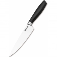 Кухонный нож шефа Bker Core Professional Chef’s Knife, 160 мм, сталь X50CrMoV15, рукоять пластик купить в Санкт-Петербурге