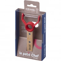 Нож для чистки овощей Opinel Peeler, деревянная рукоять, нержавеющая сталь, коробка купить в Санкт-Петербурге