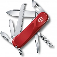 Нож перочинный Victorinox Evolution S13, сталь X50CrMoV15, рукоять нейлон, красный купить в Санкт-Петербурге