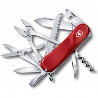 Нож перочинный Victorinox Evolution S52, сталь X50CrMoV15, рукоять нейлон, красный купить в Санкт-Петербурге