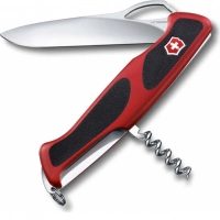 Нож перочинный Victorinox RangerGrip 63, сталь X55CrMo14, рукоять полиамид, красно-чёрный купить в Санкт-Петербурге