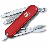 Нож перочинный Victorinox Signature, сталь X55CrMo14, рукоять Cellidor®, красный купить в Санкт-Петербурге