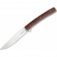 Складной нож Boker Urban Trapper Gentleman Cocobolo Wood 01BO722, сталь VG-10, рукоять титан/дерево купить в Санкт-Петербурге