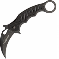 Складной нож Fox Karambit, сталь N690, рукоять стеклотекстолит G-10, чёрный купить в Санкт-Петербурге