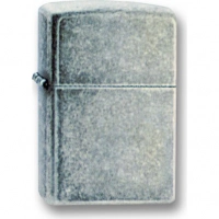 Зажигалка ZIPPO Antique Silver Plate, латунь с покрытием ™Plate, серебристый, матовая, 36х12×56 мм купить в Санкт-Петербурге