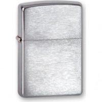 Зажигалка ZIPPO Classic с покрытием Brushed Chrome, латунь/сталь, серебро, матовая, 36x12x56 мм купить в Санкт-Петербурге