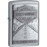 Зажигалка ZIPPO Harley-Davidson® Легенда, с покрытием Street Chrome™ купить в Санкт-Петербурге